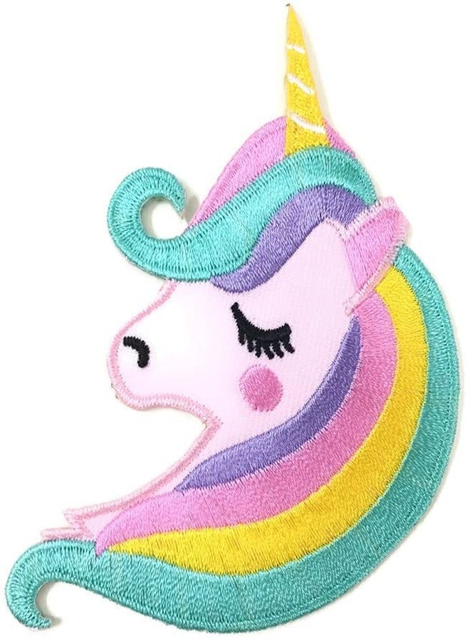 DaSync SYNC Big Unicorn Patches for Clothes Jeans Jackets Patch Biker Badges for Bags Kids Baby Shower Love Animal Dresses Decoration Craft sew stitich on Clothes Paste on Fabric DIY - Image 3